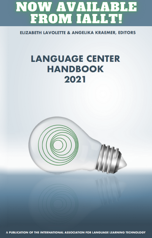 Language Center Handbook 2021 announcement